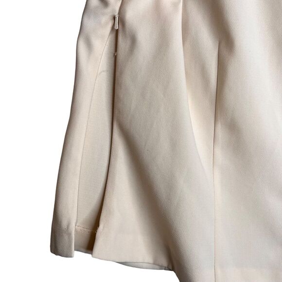 Lady Dorby Size 16W Ivory Jacket Camisole Tank Set Black Floral Embroidery - Picture 10 of 10